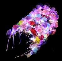 Diademas LED personalizadas con luz para festivales