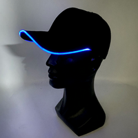 Gorra con luz LED para running