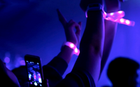 pulseras LED promocionales para conciertos pulseras LED promocionales para conciertos