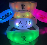 Pulseras LED con logo Pulseras LED con logo