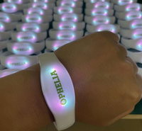 Pulseras LED por sonido Pulseras LED por sonido