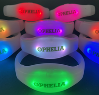 Pulseras LED autónomas
